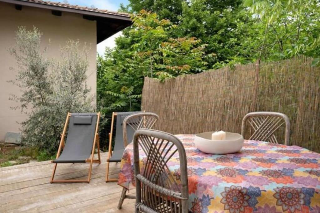 La Casa Rosa Leilighet Piobesi d'Alba Eksteriør bilde